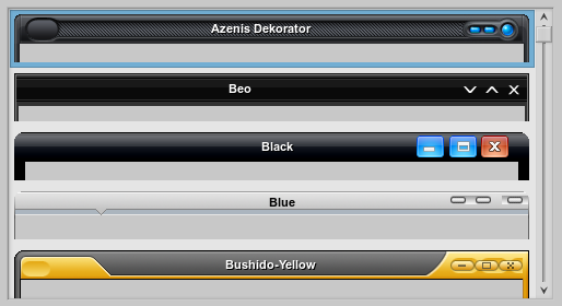 deKorator themes